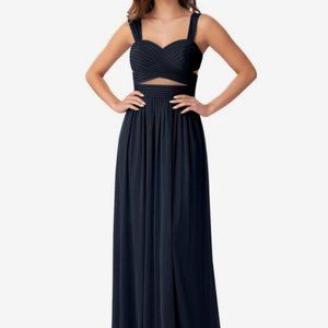 AZAZIE JAIDA BLACK BRIDESMAID DRESS